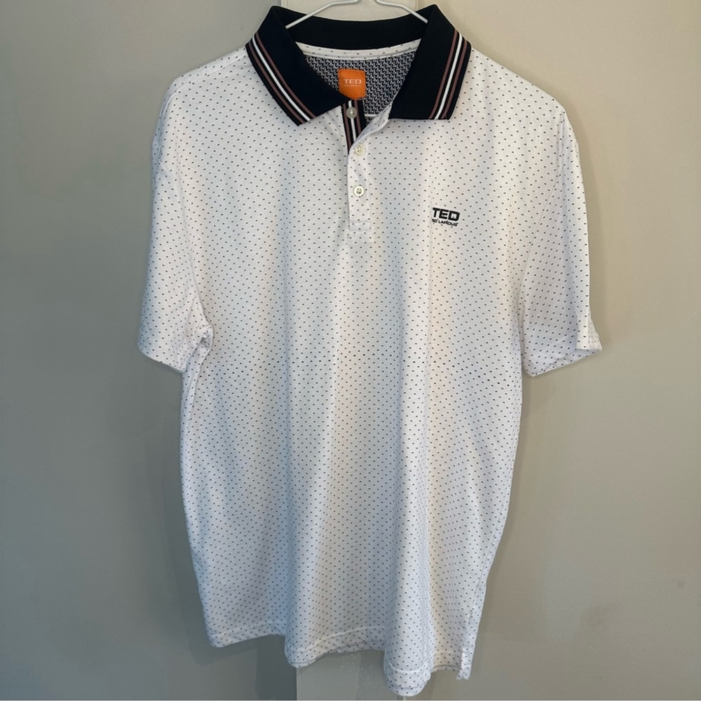 TED LAPIDUS GOLF/ TENNIS POLO SHIRT MENS LARGE